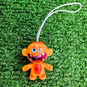 Orange Kinder Joy Surprise Monster Twisthead Mystery Lab Toy Halloween Figure